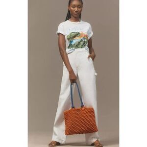 New  MOTHER  Jean The Stud Finder Sneak Color Totally Innocent Size 32